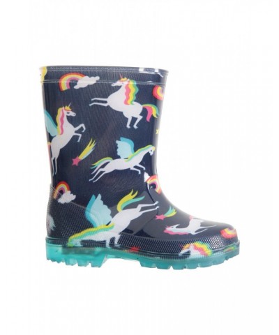 Splash Junior Flashing Lights Rain Boots Unicorn $12.50 Footwear