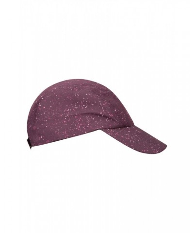 Performance Womens Printed Cap Burgundy $10.43 Active