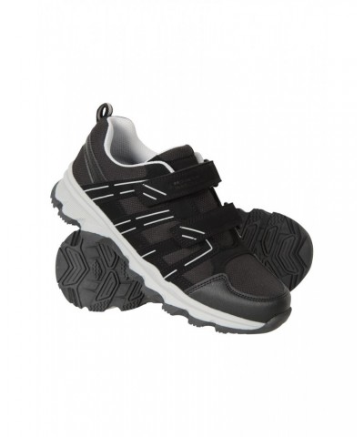 Cannonball Kids Adaptive Hiking Shoes Jet Black $21.08 Active