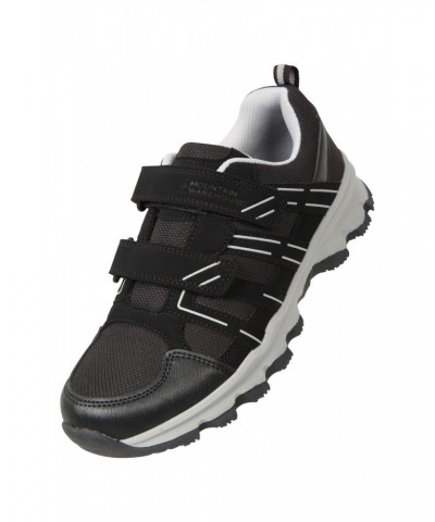 Cannonball Kids Adaptive Hiking Shoes Jet Black $21.08 Active