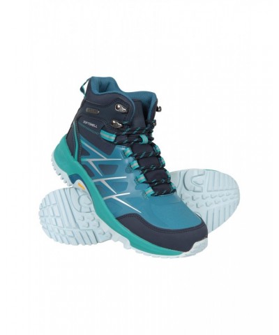 Extreme Byzantine Womens Waterproof Vibram Boots Blue $44.40 Footwear