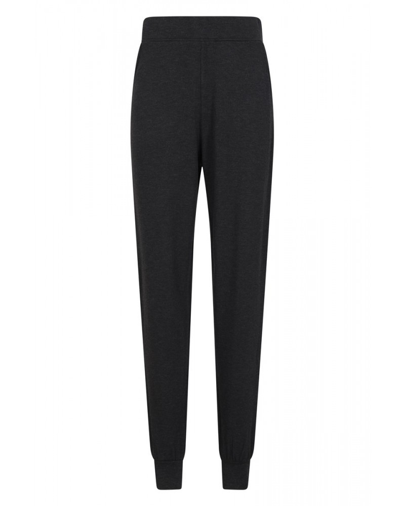 Womens Loungewear Fleece Sweatpants Black $15.84 Loungewear