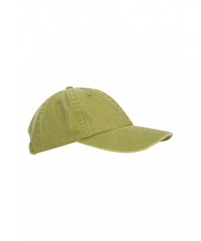 Washed Womens Baseball Cap Light Khaki $11.79 Accessories