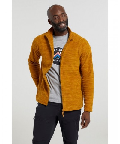 Snowdon II Mens Full-Zip Fleece Jacket Mustard $19.97 Fleece