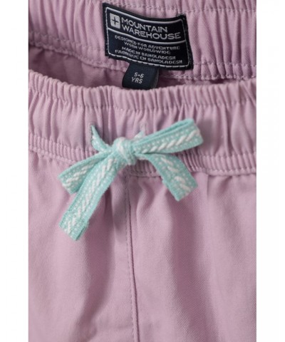 Waterfall Girls Organic Shorts Lilac $14.24 Pants