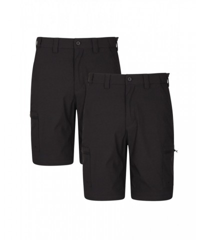 Trek Mens Stretch Shorts Multipack Black $19.20 Pants