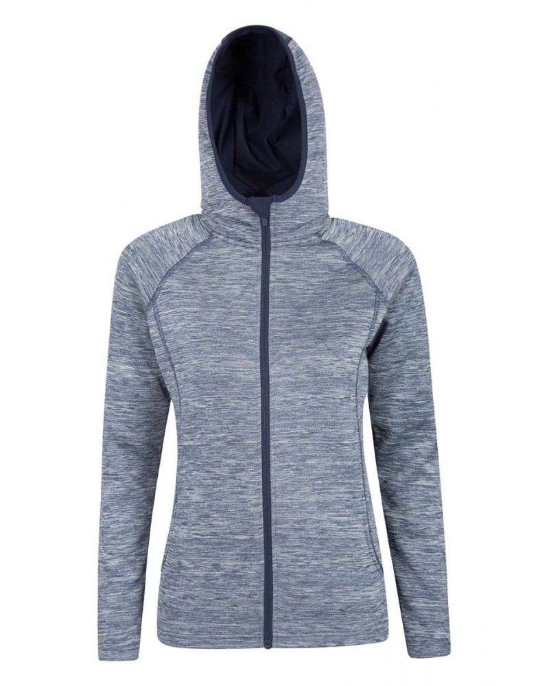 IsoCool Dynamic Chakra Womens Hoodie Blue $19.80 Active