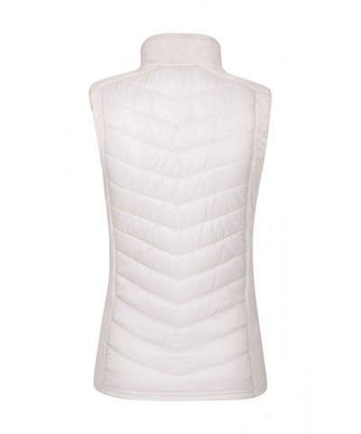 Action Padded Womens Insulated Vest Light Grey $30.20 Jackets