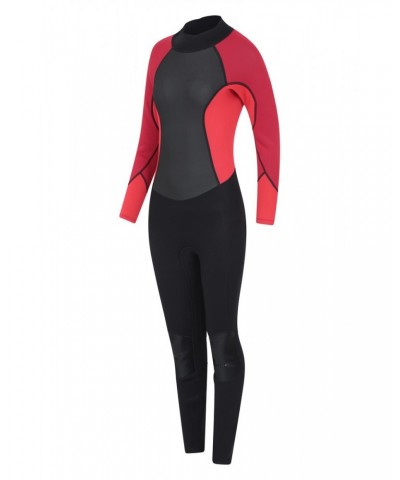 Womens Full 2.5/2mm Wetsuit Red $39.60 Swimwear