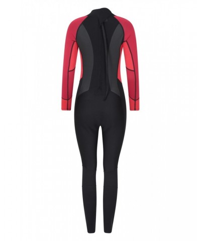 Womens Full 2.5/2mm Wetsuit Red $39.60 Swimwear