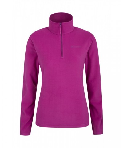 Camber Womens Half-Zip Fleece Berry $14.49 Fleece