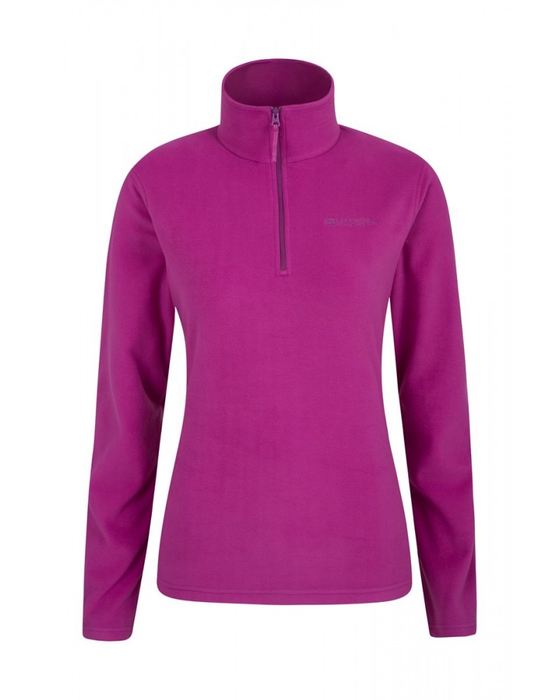 Camber Womens Half-Zip Fleece Berry $14.49 Fleece