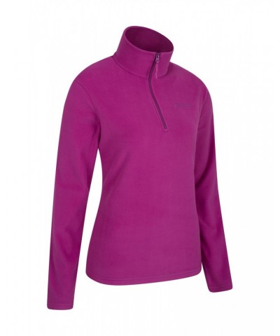 Camber Womens Half-Zip Fleece Berry $14.49 Fleece