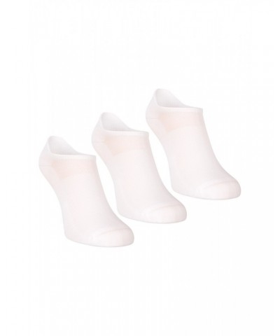 Active Mens Sneaker Socks 3-Pack White $9.68 Accessories