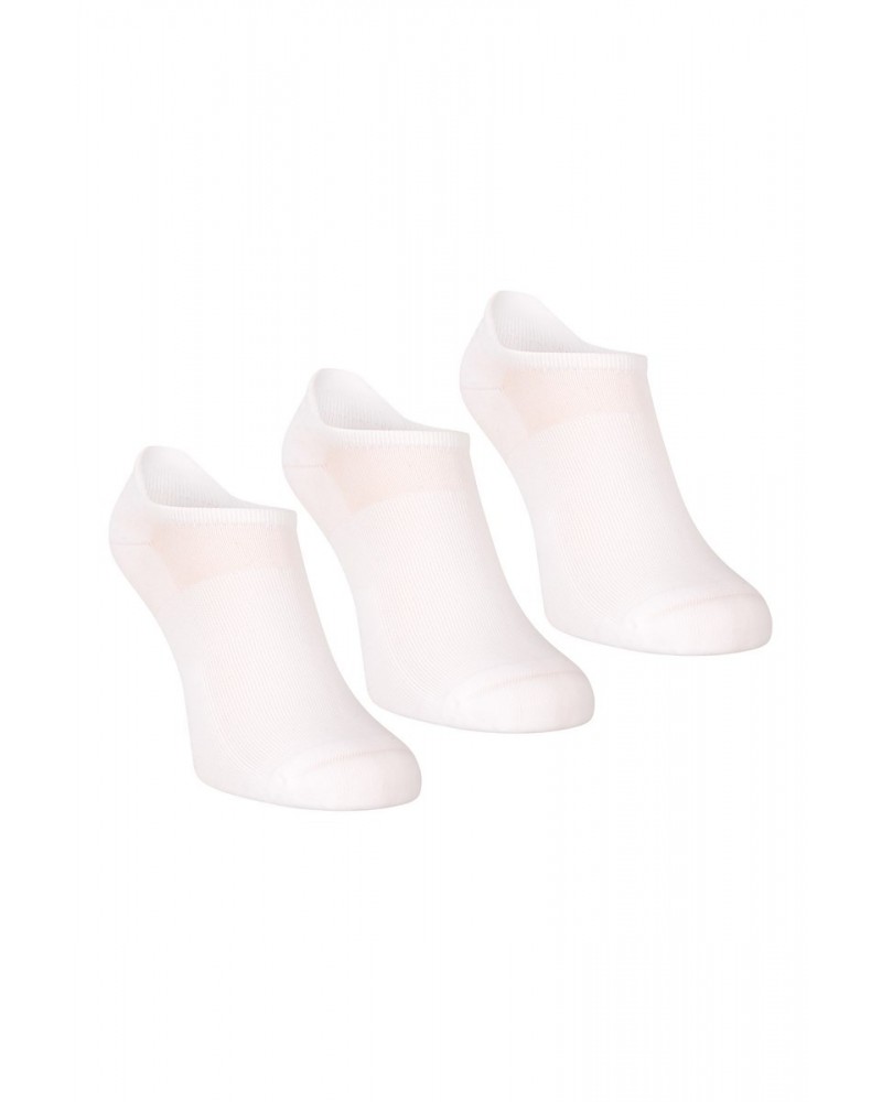 Active Mens Sneaker Socks 3-Pack White $9.68 Accessories