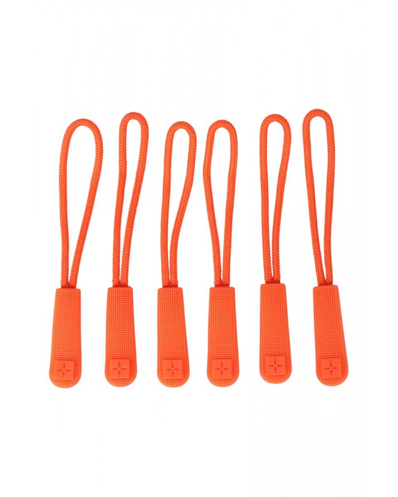 Spare Zip Pullers - 6 Pk Orange $7.83 Travel Accessories