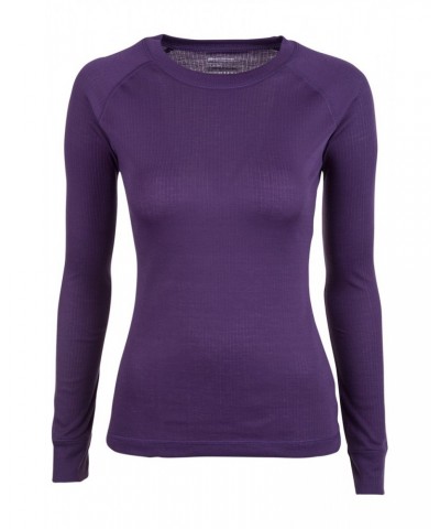 Talus Womens Thermal Top Purple $13.24 Thermals