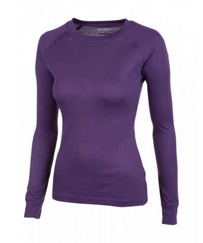 Talus Womens Thermal Top Purple $13.24 Thermals