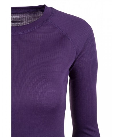 Talus Womens Thermal Top Purple $13.24 Thermals