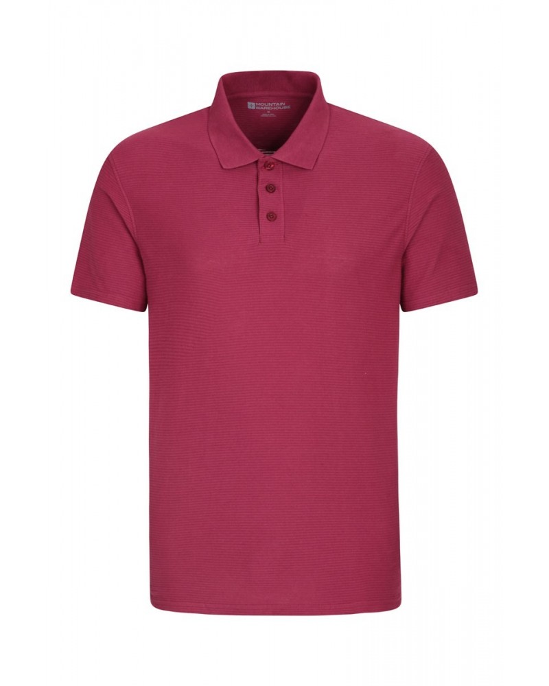 Strand Mens Polo Burgundy $13.76 Tops