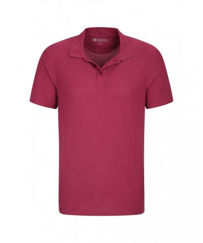 Strand Mens Polo Burgundy $13.76 Tops