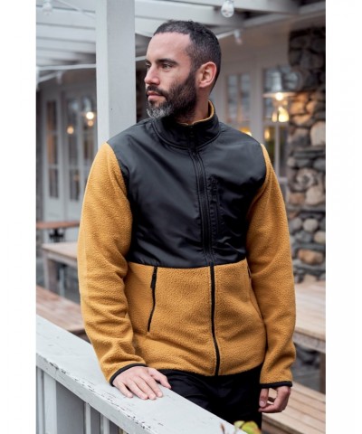 Regis Mens Fleece Jacket Yellow $16.82 Fleece