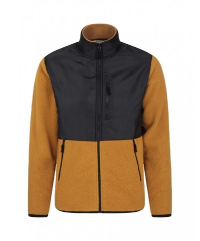 Regis Mens Fleece Jacket Yellow $16.82 Fleece