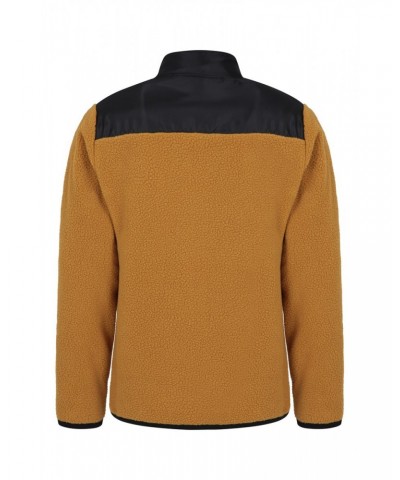 Regis Mens Fleece Jacket Yellow $16.82 Fleece