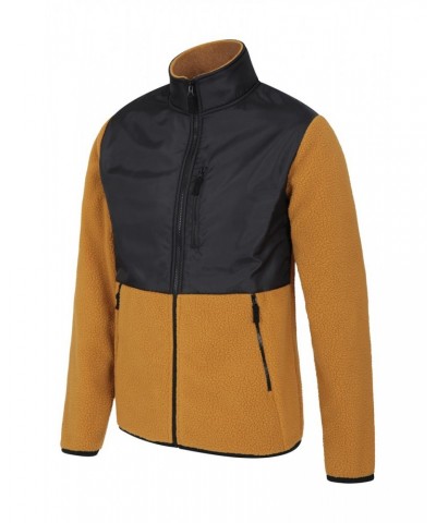 Regis Mens Fleece Jacket Yellow $16.82 Fleece