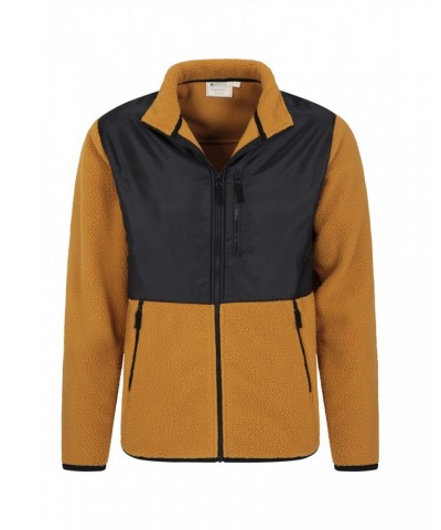 Regis Mens Fleece Jacket Yellow $16.82 Fleece