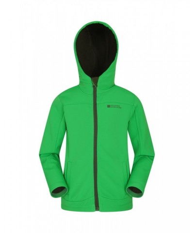 Exodus Kids Water Resistant Softshell Bright Green $13.53 Jackets