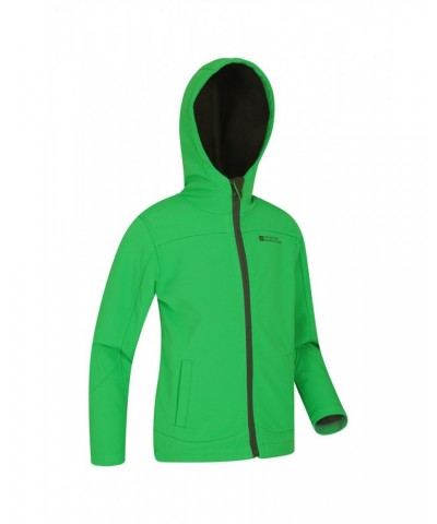 Exodus Kids Water Resistant Softshell Bright Green $13.53 Jackets