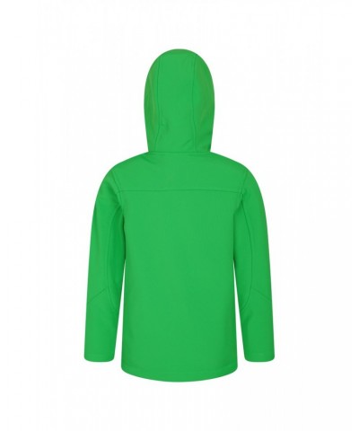 Exodus Kids Water Resistant Softshell Bright Green $13.53 Jackets