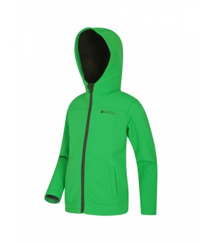 Exodus Kids Water Resistant Softshell Bright Green $13.53 Jackets