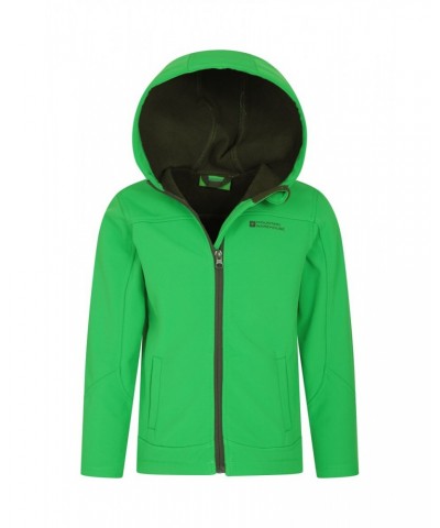 Exodus Kids Water Resistant Softshell Bright Green $13.53 Jackets