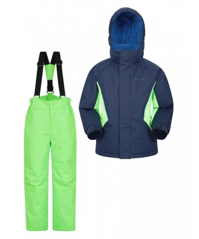 Kids Ski Jacket and Pant Set Navy $35.74 Jackets