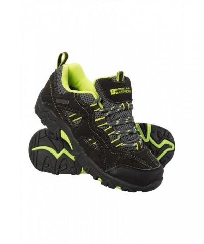 Stampede Kids Waterproof Hiking Shoes Lime $27.99 Footwear