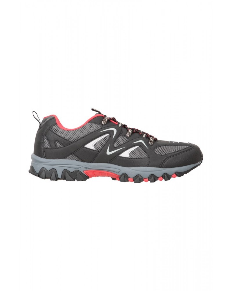 Jungle Mens Hiking Shoes Black $30.24 Footwear