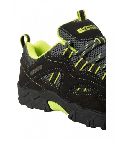 Stampede Kids Waterproof Hiking Shoes Lime $27.99 Footwear