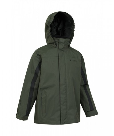 Samson II Kids Waterproof Jacket Khaki $22.50 Jackets