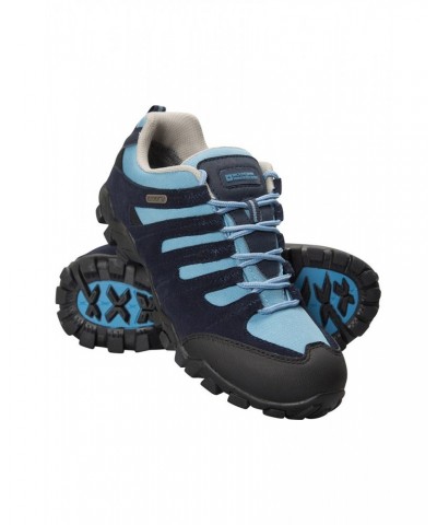 Belfour Womens Outdoor Hiking Shoes Blue $29.40 Footwear