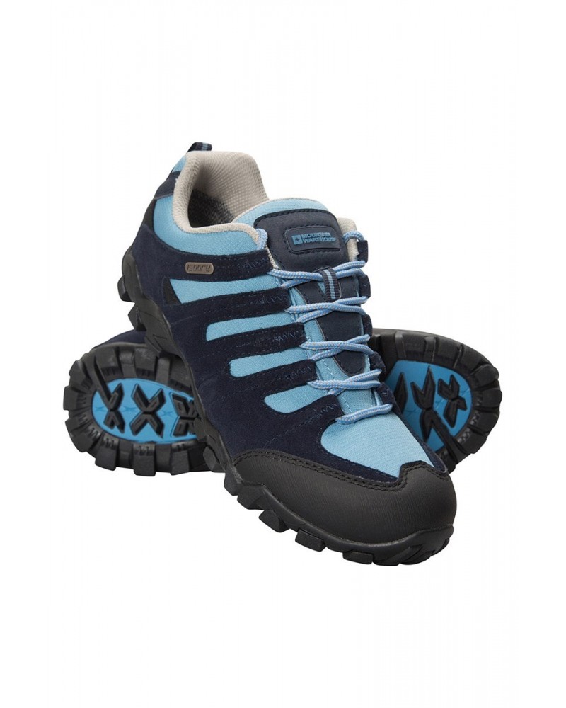 Belfour Womens Outdoor Hiking Shoes Blue $29.40 Footwear