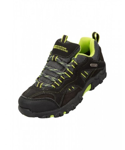 Stampede Kids Waterproof Hiking Shoes Lime $27.99 Footwear