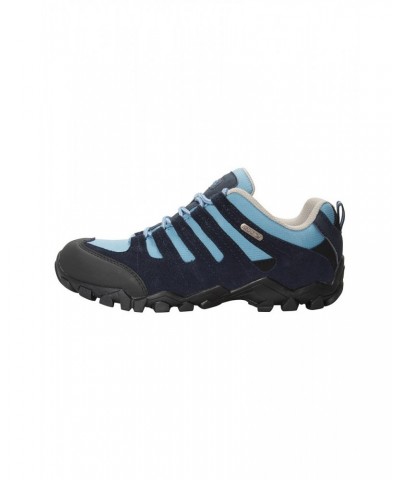 Belfour Womens Outdoor Hiking Shoes Blue $29.40 Footwear