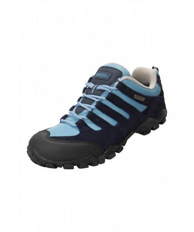 Belfour Womens Outdoor Hiking Shoes Blue $29.40 Footwear