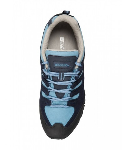 Belfour Womens Outdoor Hiking Shoes Blue $29.40 Footwear