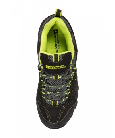 Stampede Kids Waterproof Hiking Shoes Lime $27.99 Footwear