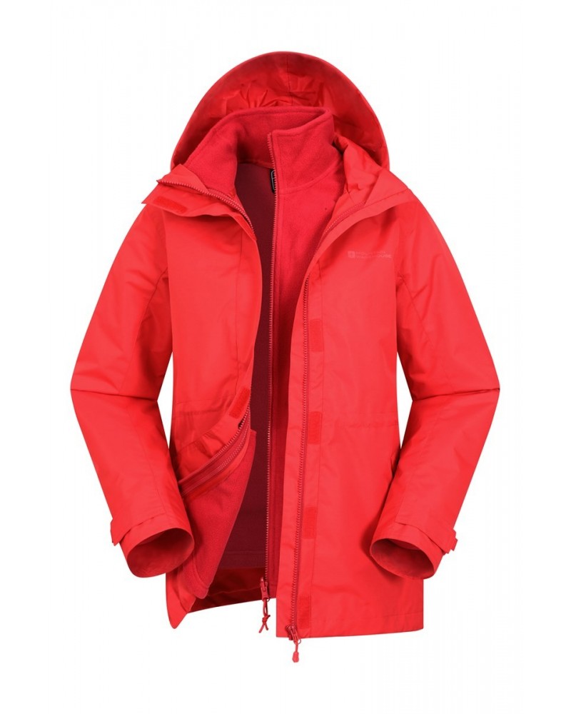 Fell II Womens 3 in 1 Jacket Active Red $41.29 Jackets