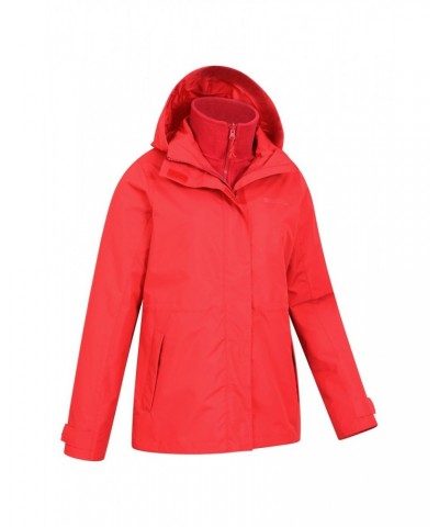 Fell II Womens 3 in 1 Jacket Active Red $41.29 Jackets