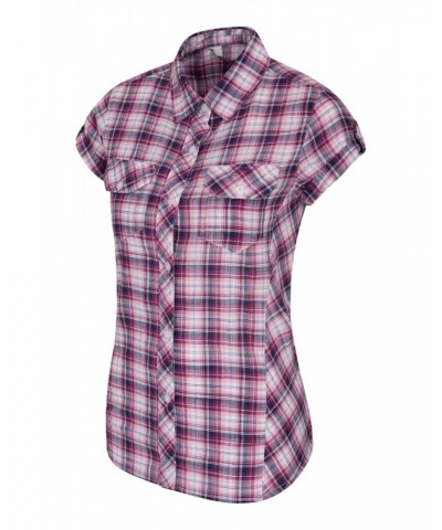 Holiday Womens Cotton Shirt Pink $15.18 Tops